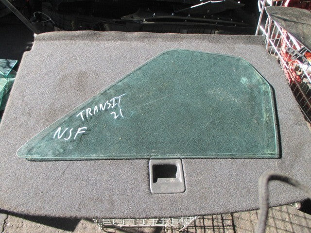 2021 FORD TRANSIT MK8 NSF PASSENGER SIDE QUARTER GLASS BK31V21419A