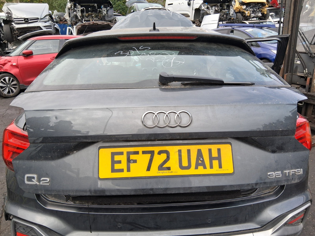 2022 AUDI Q2 S LINE MK1 COMPLETE BOOTLID TAILGATE DAYTONA GREY GA5P