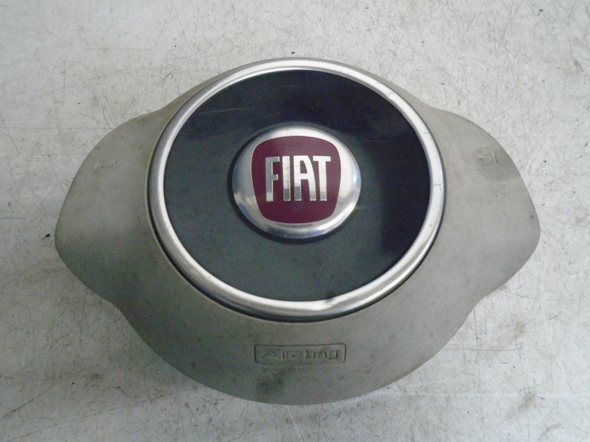 FIAT 500 2013 OSF DRIVER SIDE STEERING WHEEL SAFETY BAG CREAM