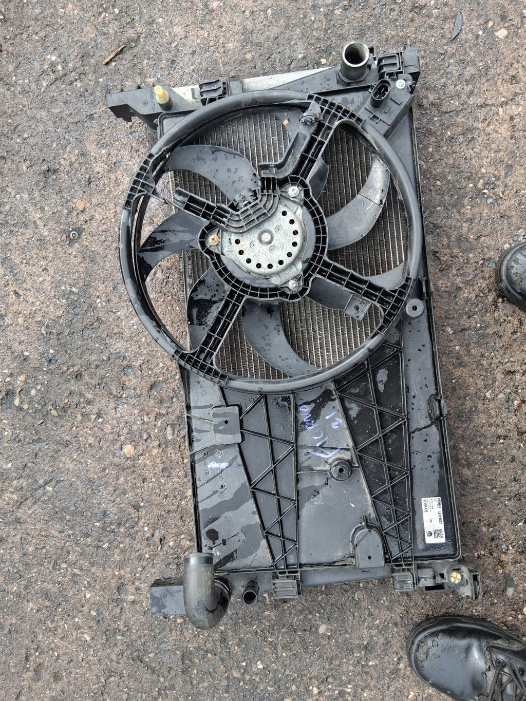 2021 FIAT FIORINO MK3 1.2 DIESEL INTERCOOLER RADIATOR 52039557