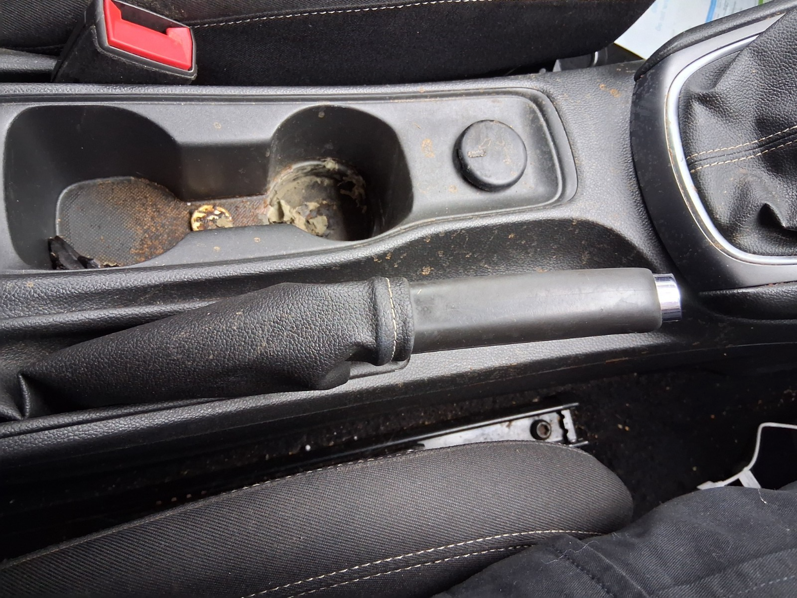 2019 VAUXHALL ASTRA K MANUAL HANDBRAKE PARKING BRAKE LEVER MECHANISM