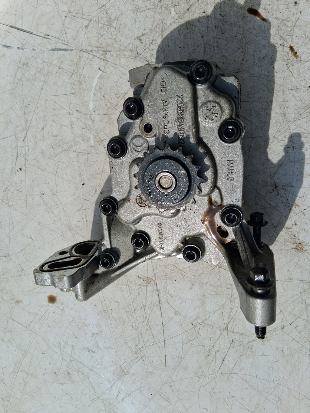 2021 PEUGEOT 208 1.2 PETROL ENGINE OIL PUMP 9837408880