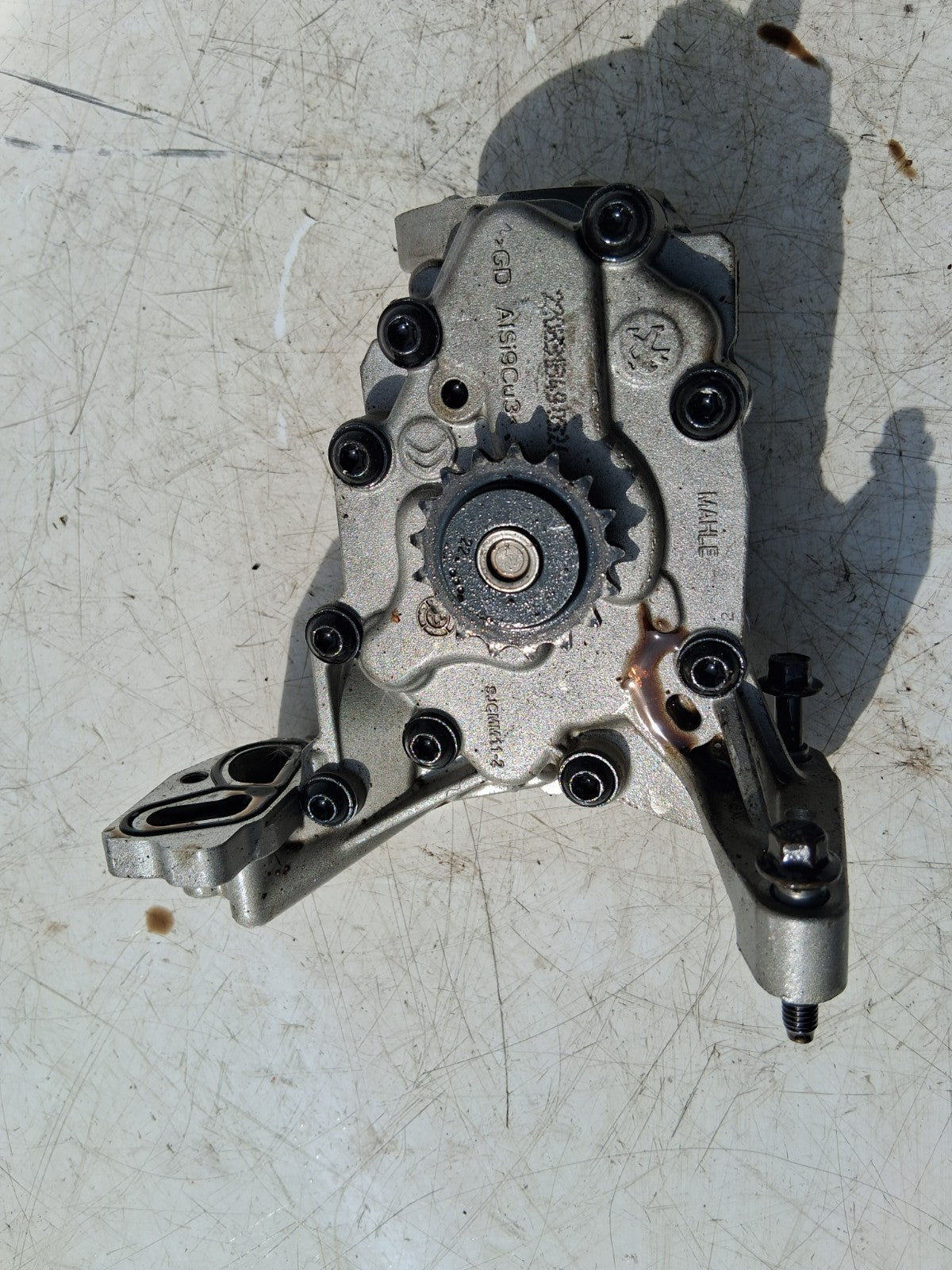 2021 PEUGEOT 208 1.2 PETROL ENGINE OIL PUMP 9837408880