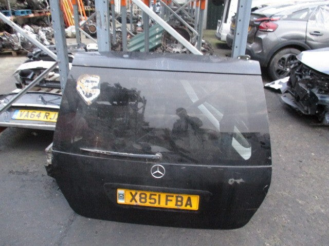 MERCEDES BENZ ML 2000 W163 REAR COMPLETE TAILGATE BOOTLID BLACK 040