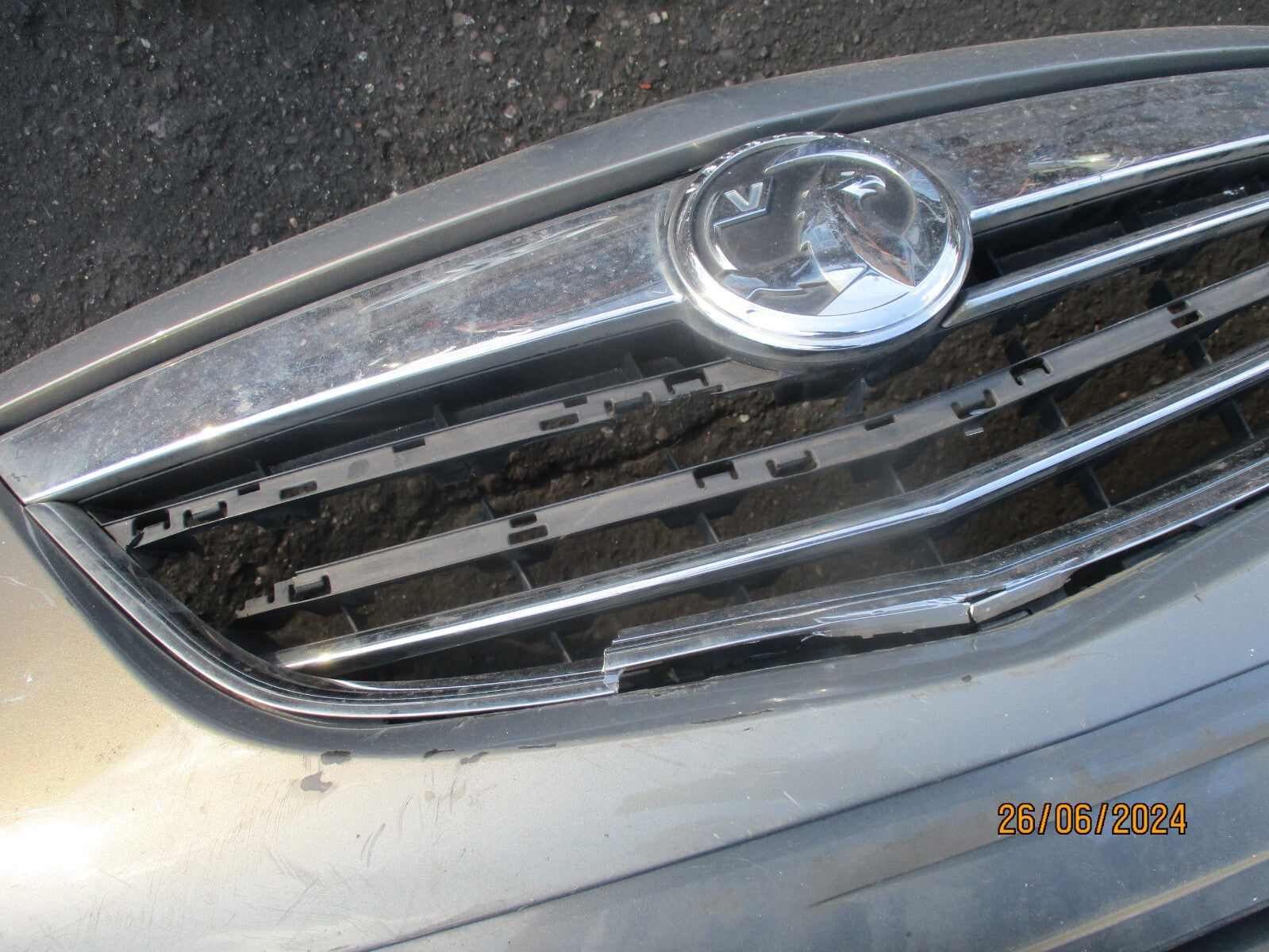 VAUXHALL MERIVA B MK2 2012 PRE FACELIFT COMPLETE BUMPER FOG LIGHTS BROWN