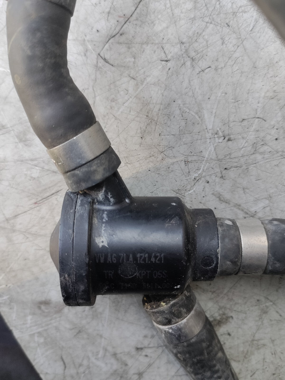 2022 VW VOLKSWAGEN CRAFTER MK2 2.0 DIESEL COOLANT WATER PIPE HOSE 7LA121421