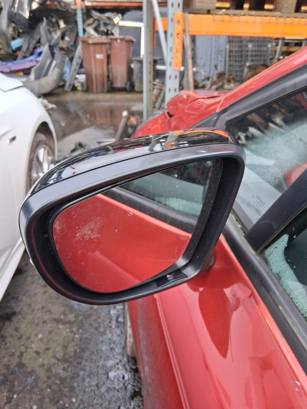 2013 RENAULT CLIO X98 MK4 NSF PASSENGER SIDE FRONT LEFT ELECTRIC WING MIRROR