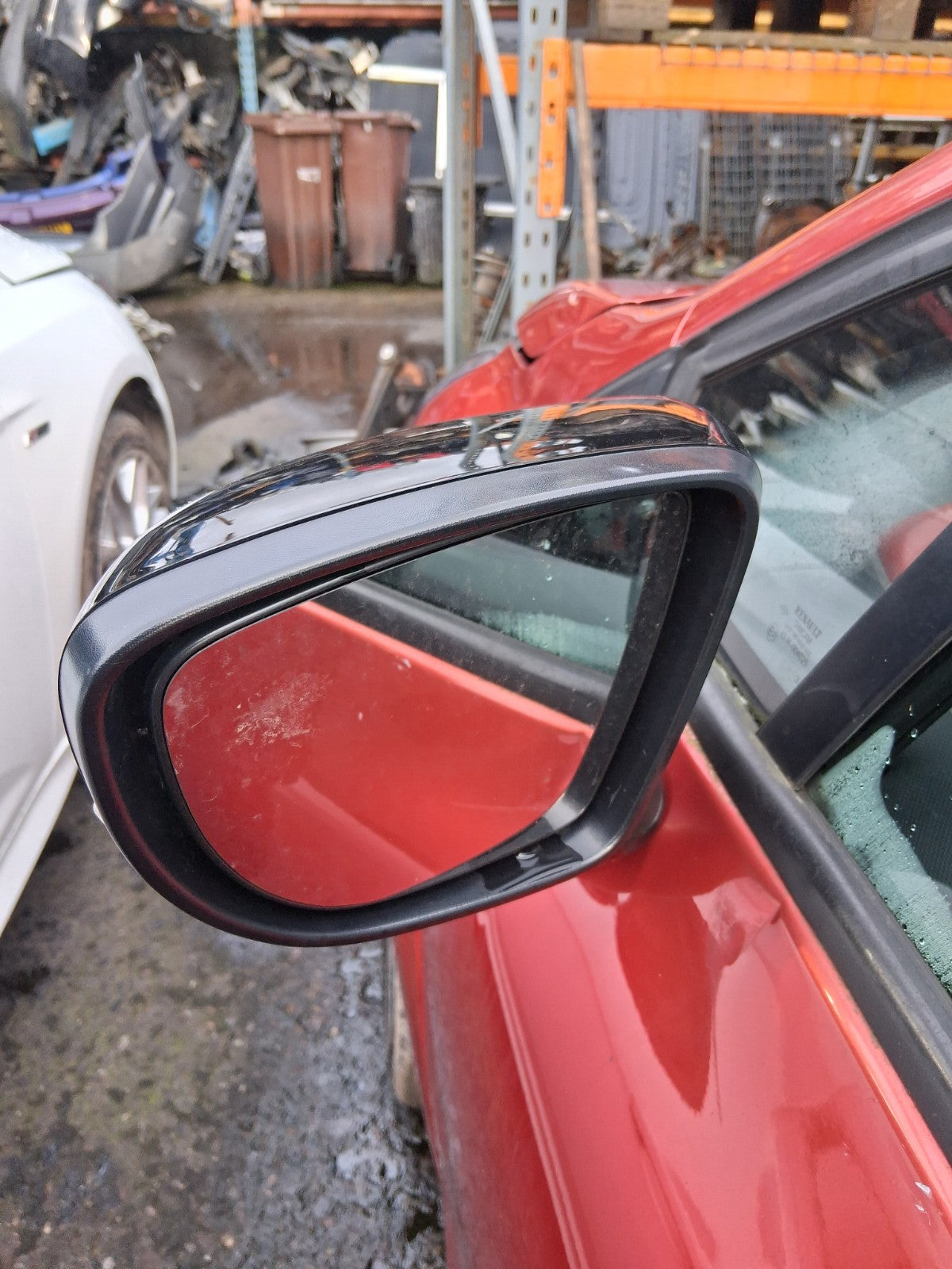 2013 RENAULT CLIO X98 MK4 NSF PASSENGER SIDE FRONT LEFT ELECTRIC WING MIRROR