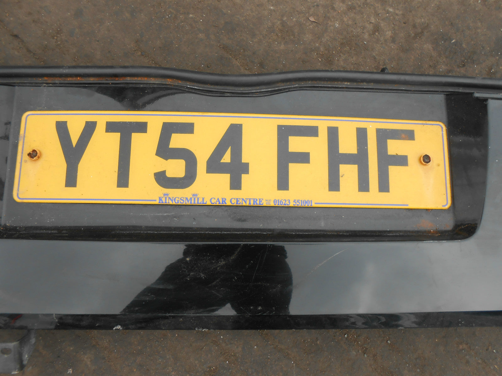 CITROEN C2 JM 2004 HATCHBACK TAILGATE BOOT LID LOWER SECTION BLACK