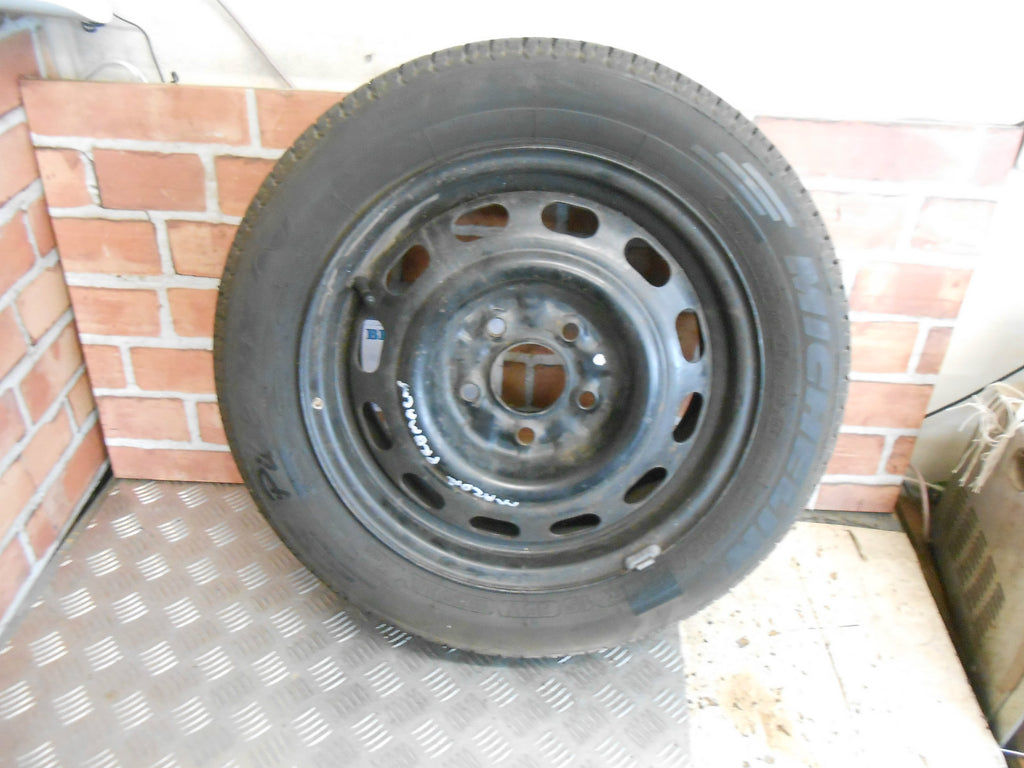 MAZDA PREMACY 1999 FULL SIZE SPARE STEEL WHEEL TYRE MICHELIN 195 55 15 5 STUD