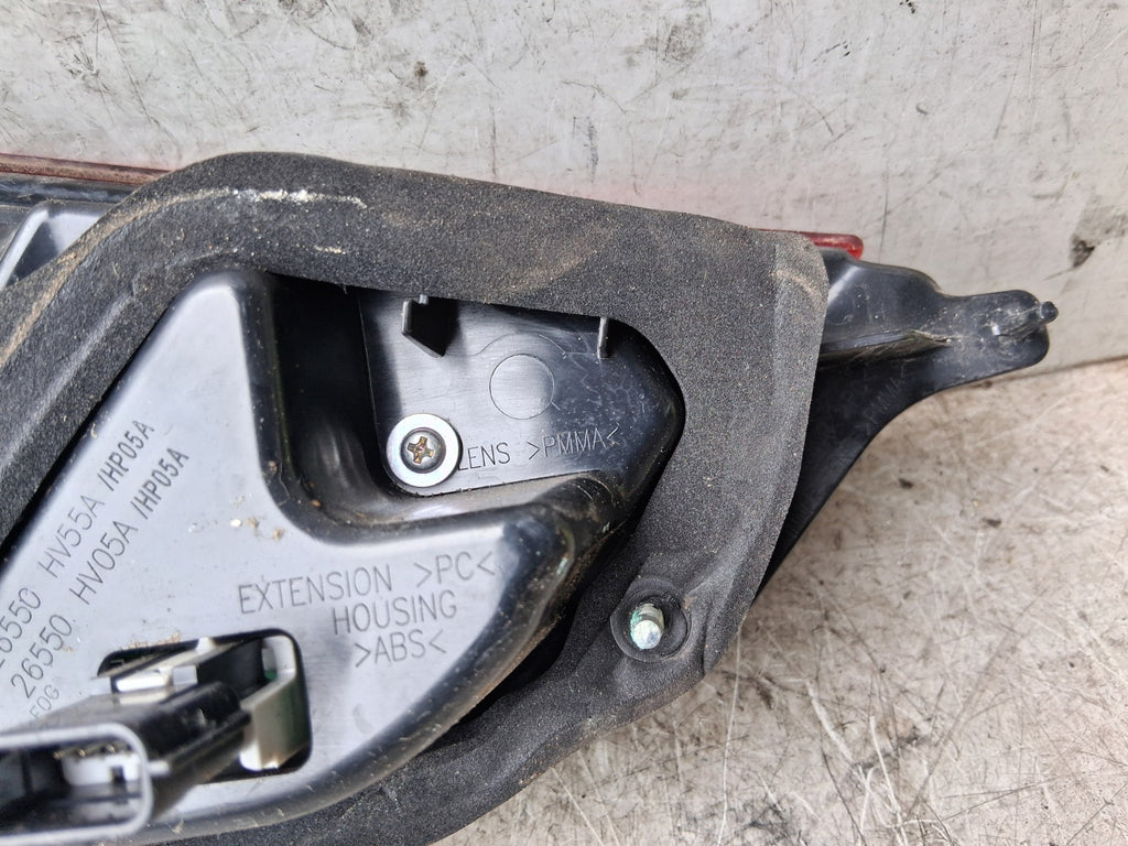 2020 NISSAN QASHQAI J11 MK2 FACELIFT OSR DRIVER SIDE INNER TAIL LIGHT 26550HV05A