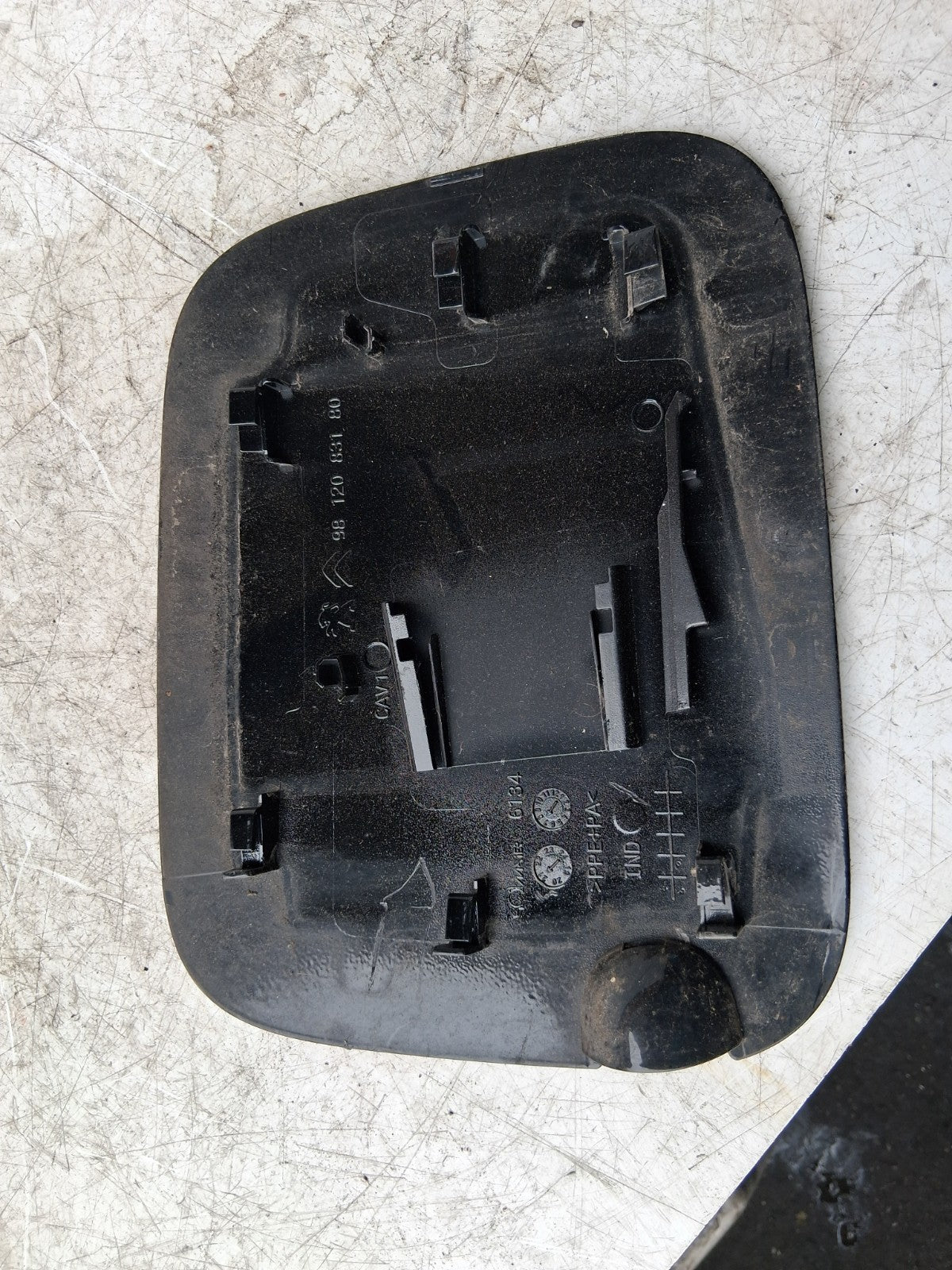 2023 CITREOEN C3 MK3 FUEL FILLER FLAP BLACK