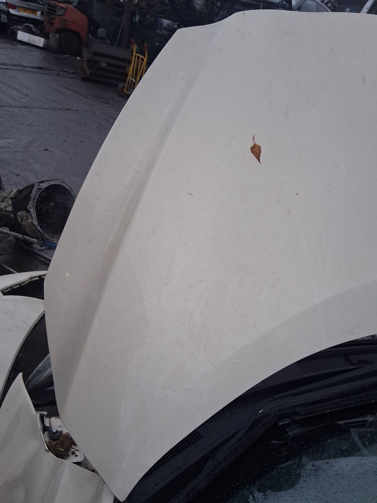 2018 NISSAN MICRA K14 FRONT BONNET HOOD PANEL IVORY D16