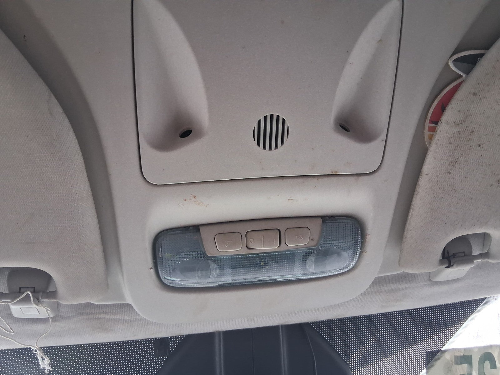 FORD TRANSIT COURIER 2015 FRONT INTERIOR ROOF READING LIGHT