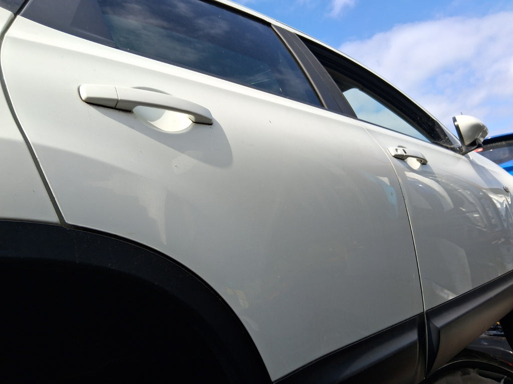 2013 NISSAN QASHQAI J10 OSR DRIVER SIDE REAR BARE DOOR 326G ARCTIC WHITE SOLID