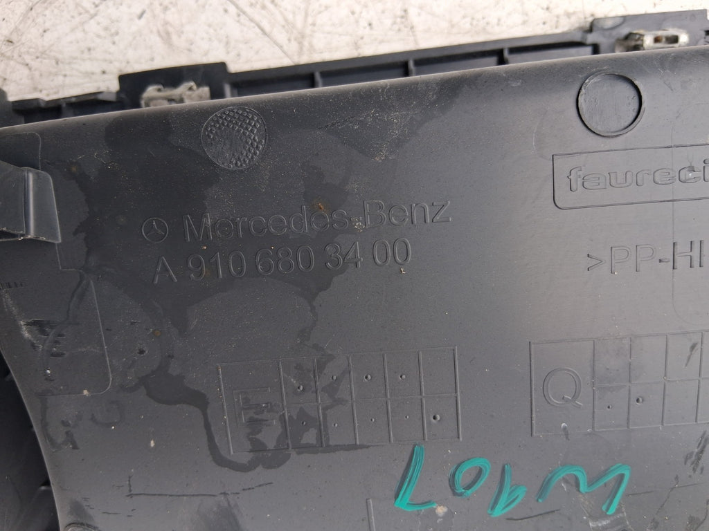 2021 MERCEDES BENZ SPRINTER W907 OSF DRIVER SIDE DASH STORAGE TRIM A9106803400