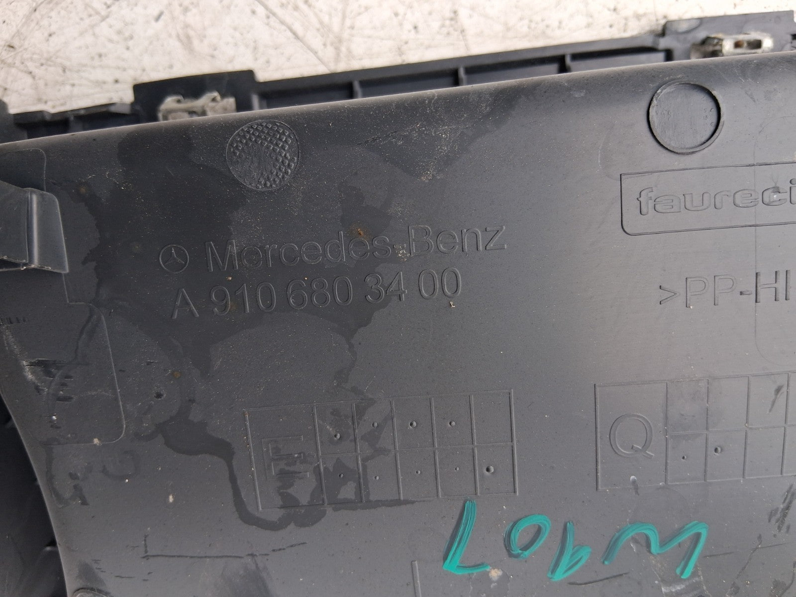 2021 MERCEDES BENZ SPRINTER W907 OSF DRIVER SIDE DASH STORAGE TRIM A9106803400