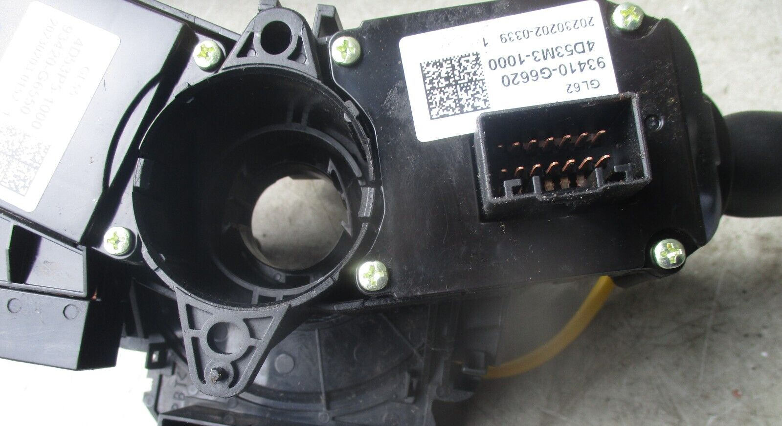 2023 KIA PICANTO MK3 COMBINATION STALK SWITCH COMPLETE UNIT 4D53P5-1000
