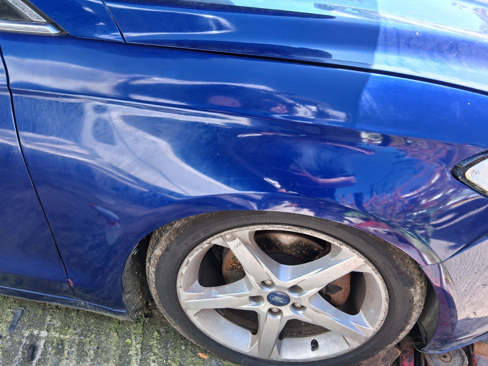 2016 FORD MONDEO MK5 HATCHBACK OSF DRIVER SIDE FRONT RIGHT WING PANEL BLUE LD