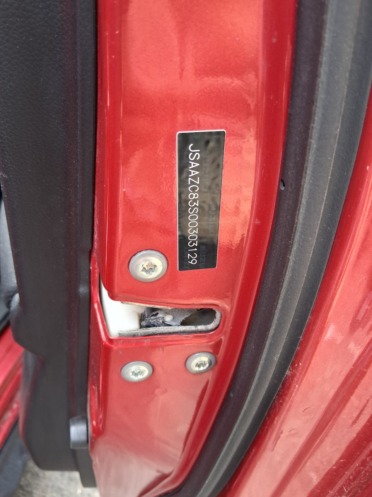 2019 SUZUKI SWIFT MK4 OSF DRIVER SIDE FRONT RIGHT DOOR LOCK MECHANISM