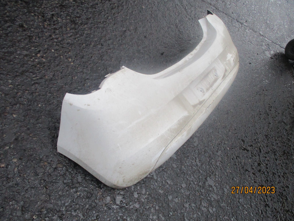 VAUXHALL CORSA E 2018 3 DOOR REAR COMPLETE BUMPER WHITE