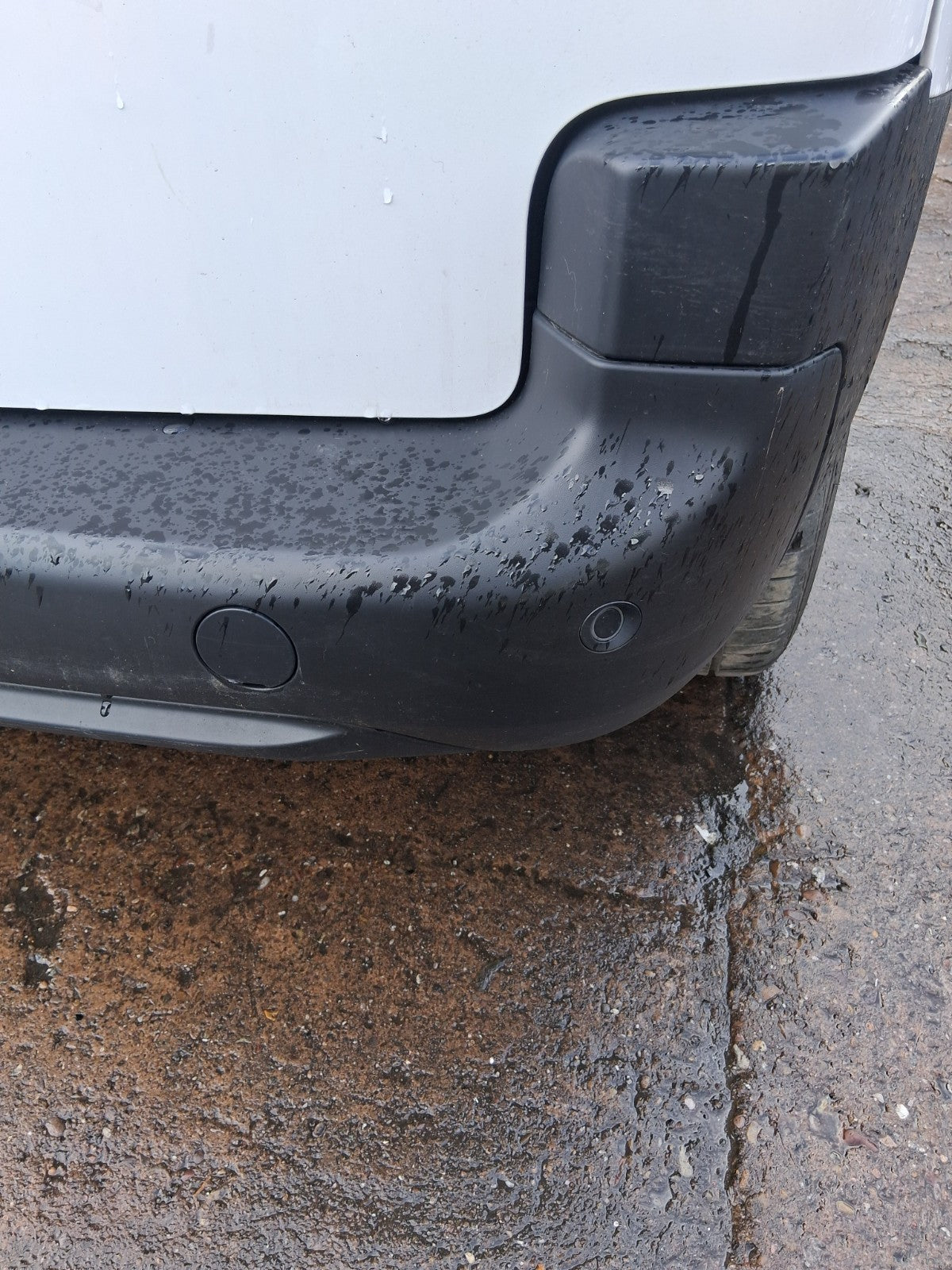 2024 CITROEN BERLINGO MK3 K9 REAR COMPLETE REAR BUMPER BLACK