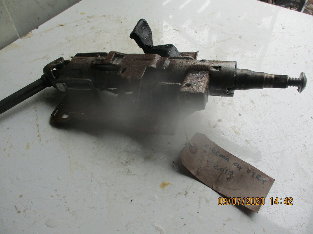 CITROEN C4 PICASSO 2013 ADJUSTABLE STEERING COLUMN WITH LOWER UJ KNUCKLE JOINT