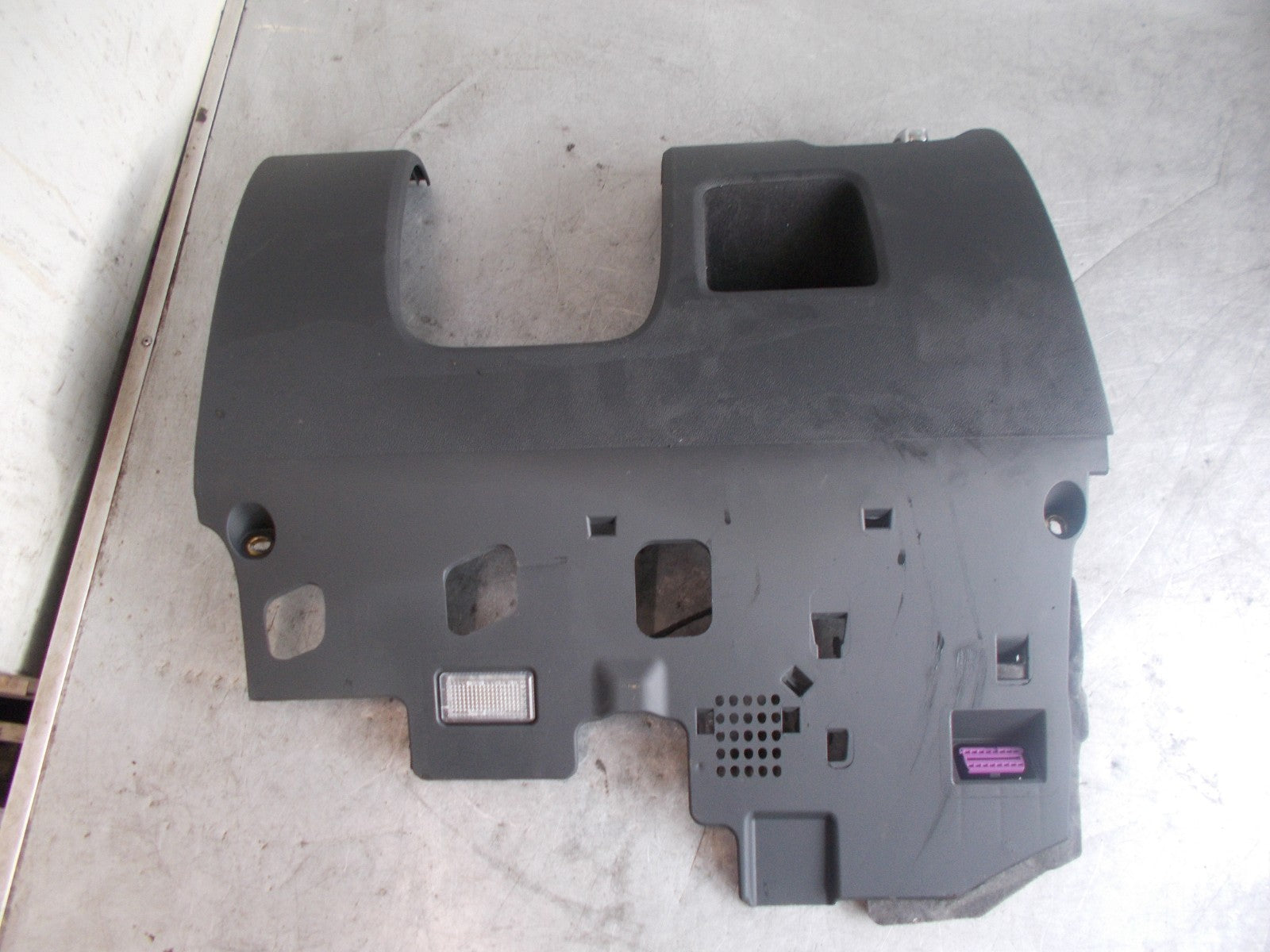 AUDI A3 2008 MK2 8P1 LOWER DASHBOARD PANEL TRIM BLACK 8P2863075A