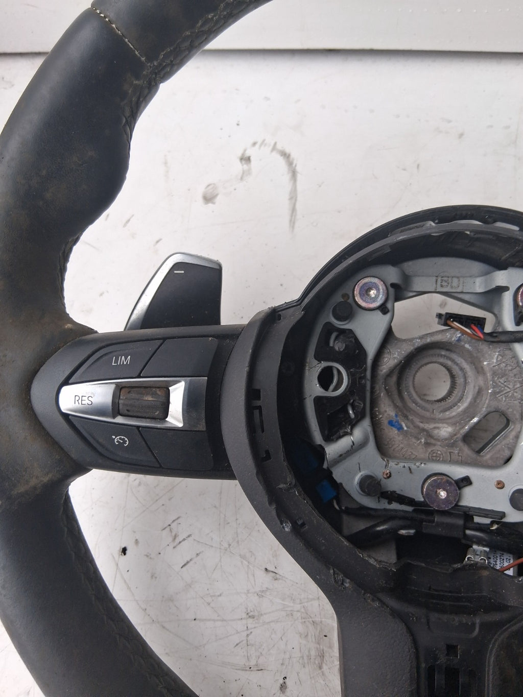 2017 BMW 3 SERIES F30 MULTIFUNCTIONING STEERING WHEEL 300756887N77AD