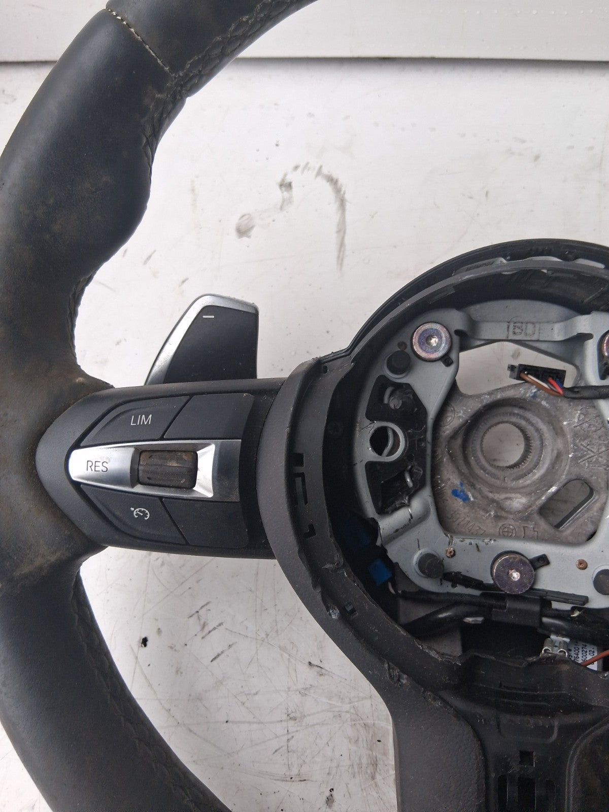 2017 BMW 3 SERIES F30 MULTIFUNCTIONING STEERING WHEEL 300756887N77AD
