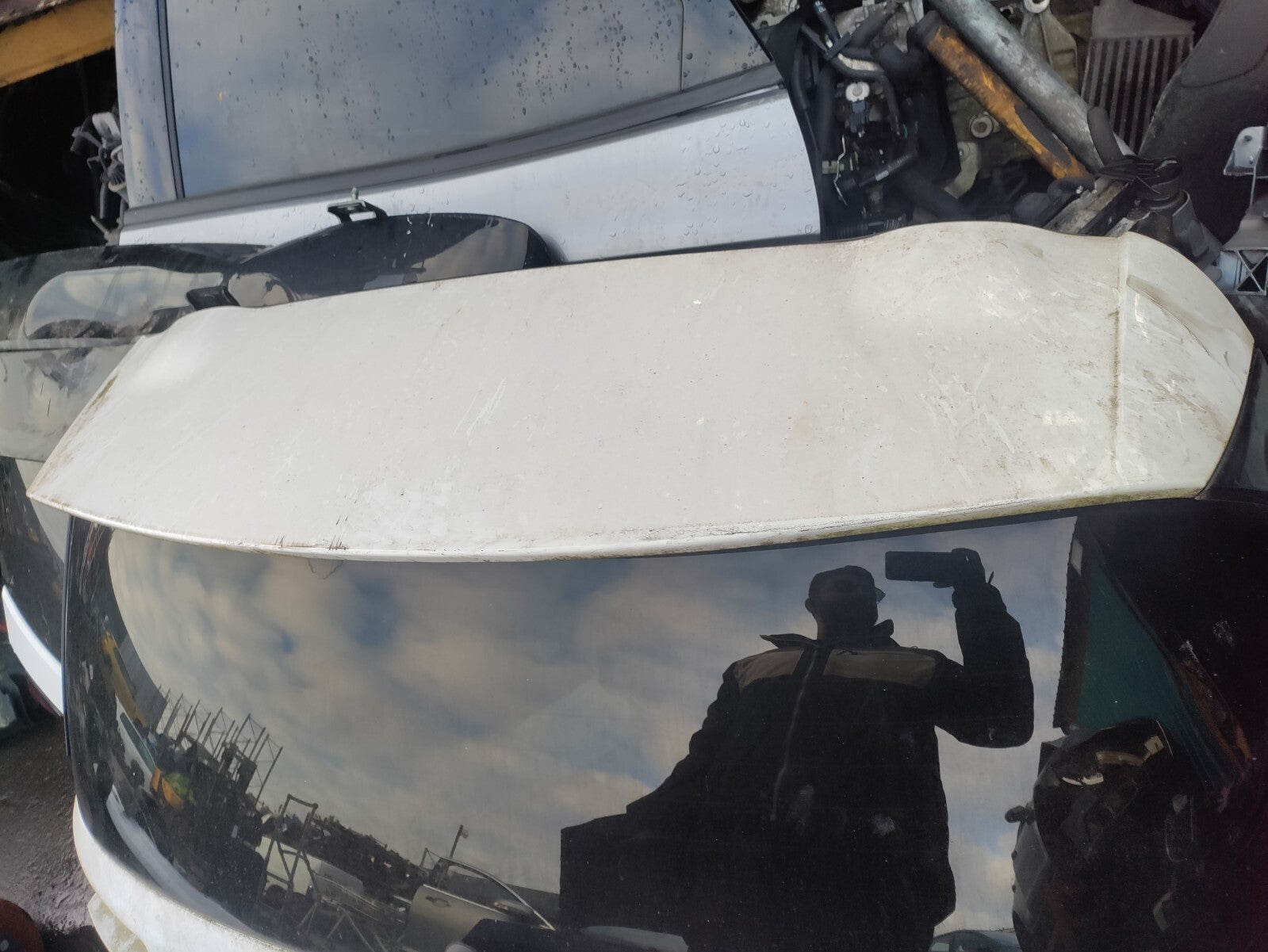 2019 CITROEN C4 GRAND SPACETOURER BARE TAILGATE BOOTLID WHITE