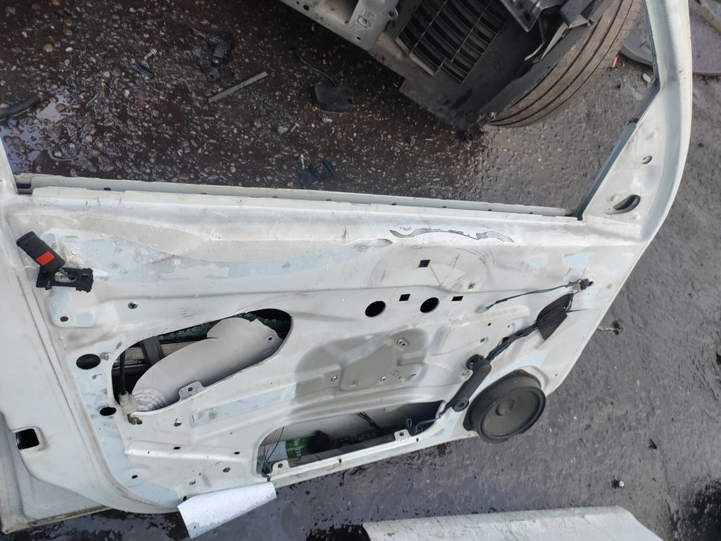 2007 VAUXHALL COMBO C NSF PASSENGER SIDE BARE DOOR WHITE
