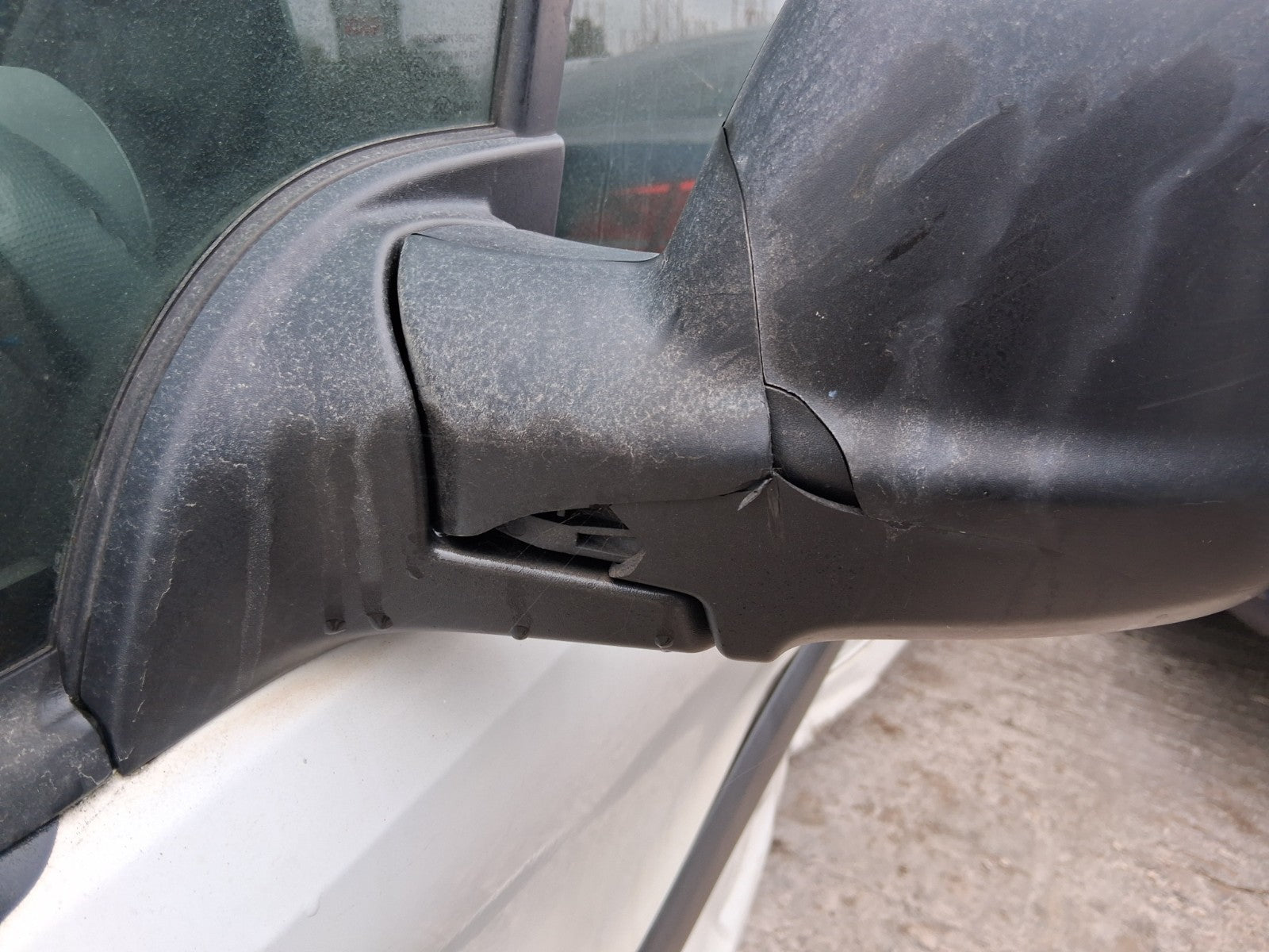 2017 CITROEN BERLINGO MK2 NSF PASSENGER SIDE FRONT LEFT WING MIRROR BLACK