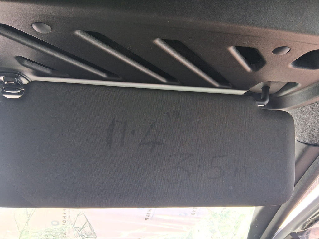 2025 RENAULT MASTER MK4 OSF DRIVER SIDE FRONT SUN VISOR SHADE