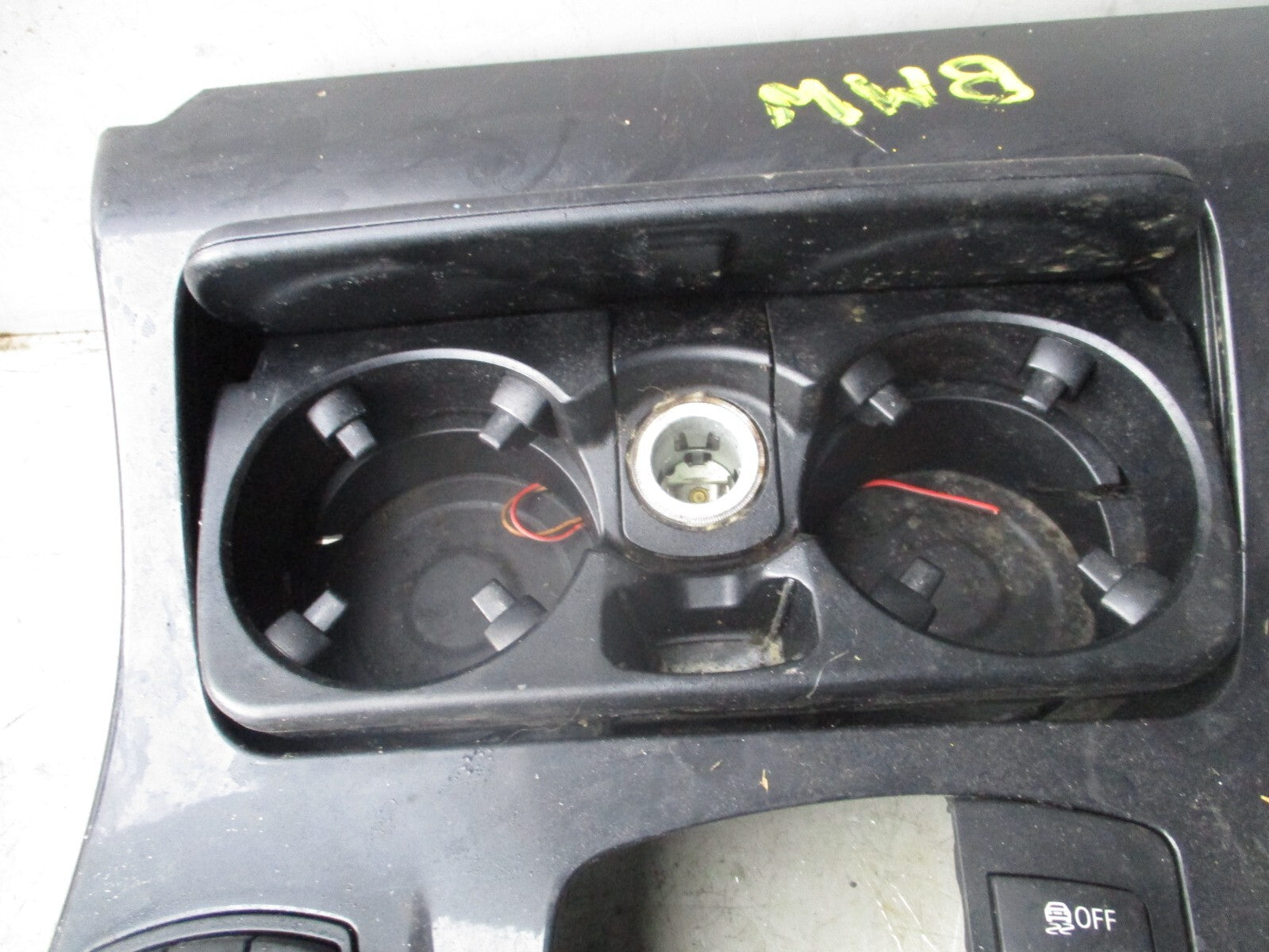 2017 BMW CENTRE CONSOLE CUP HOLDER 51169206401 (ref s)