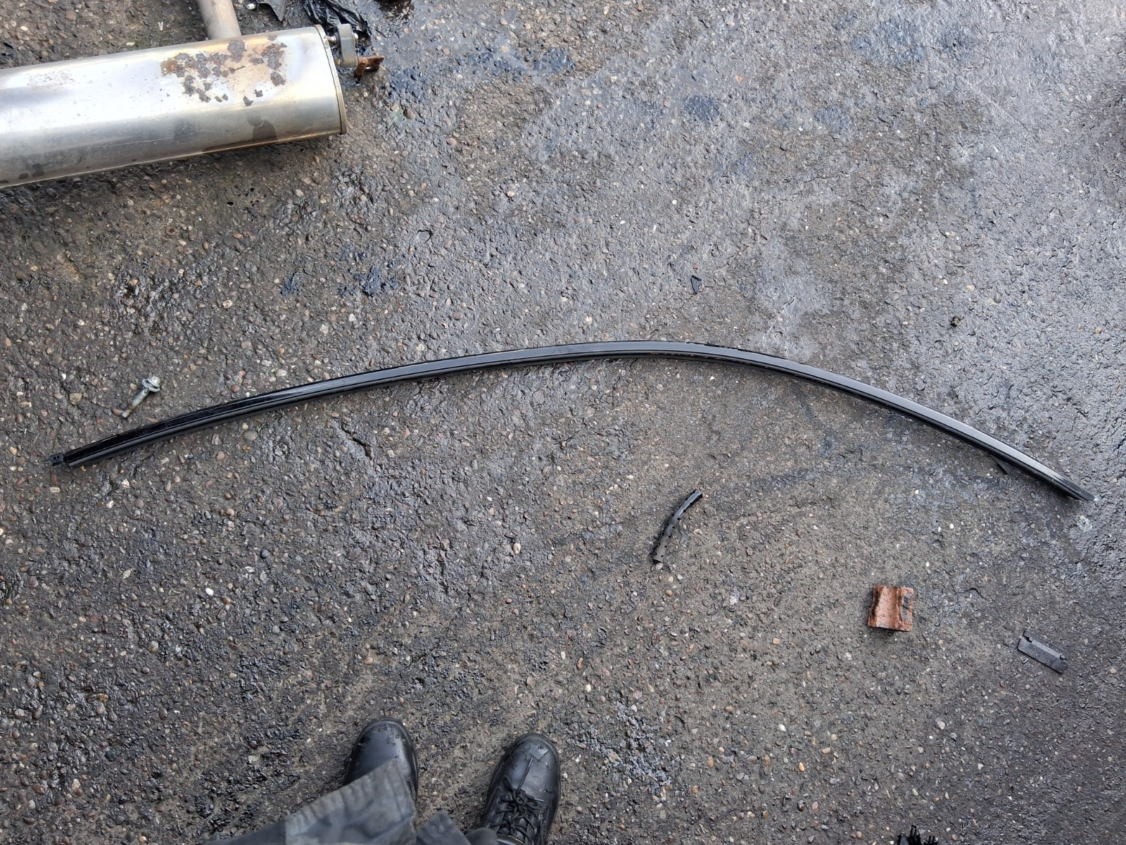 2024 BMW 2 SERIES F44 COUPE OS DRIVER SIDE RIGHT ROOF RAIL STRIP TRIM 7483156
