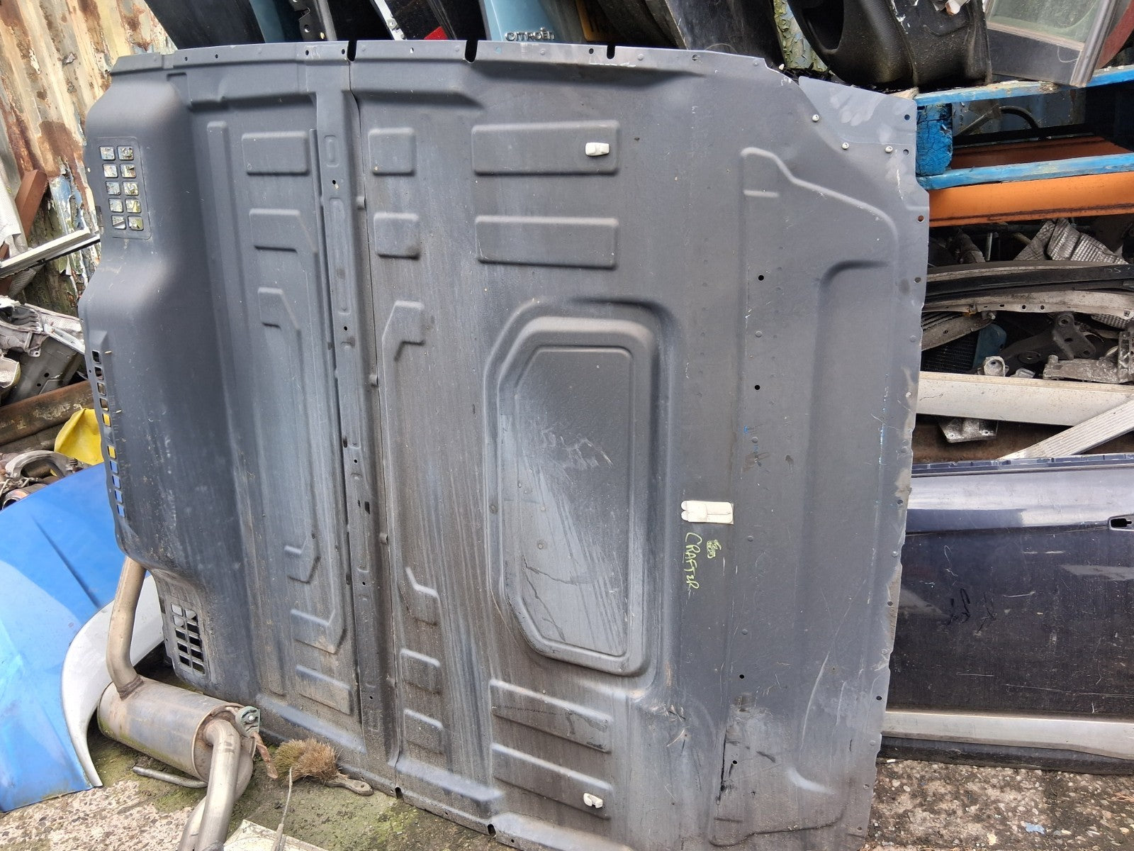 2022 VW VOLKSWAGEN CRAFTER MK2 BULK HEAD MIDDLE CENTER  METAL BULKHEAD