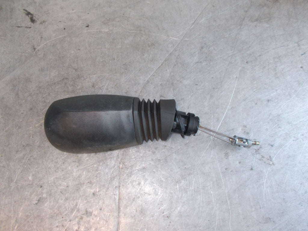 FIAT GRANDE PUNTO 2006 MANUAL OS DRIVER SIDE WING MIRROR BLACK