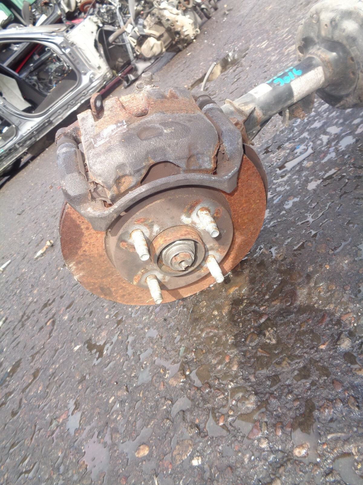 VAUXHALL VIVA 2016 1.0 PETROL NSF PASSENGER SIDE FRONT COMPLETE SUSPENSION UNIT