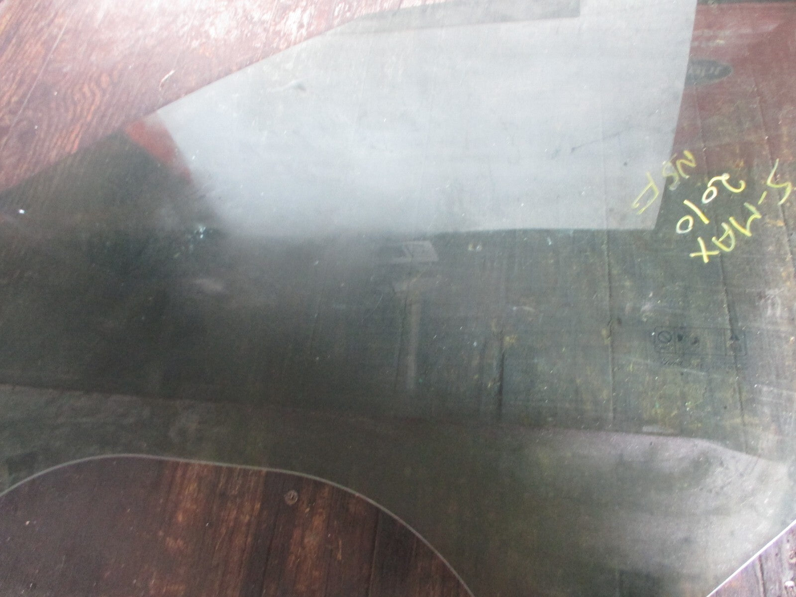 FORD S MAX 2010 NSF PASSENGER SIDE FRONT WINDOW GLASS