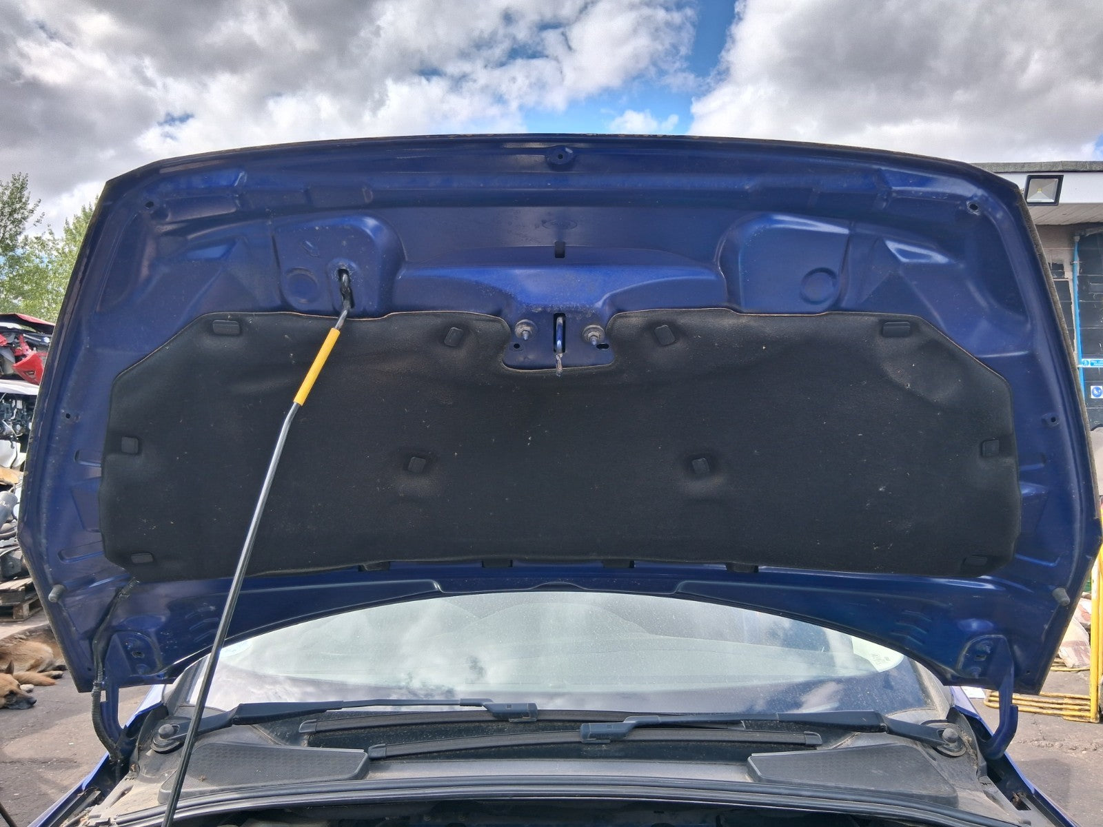 2015 FORD FOCUS MK3 FRONT BONNET HOOD PANEL DEEP IMPACT BLUE MET HF