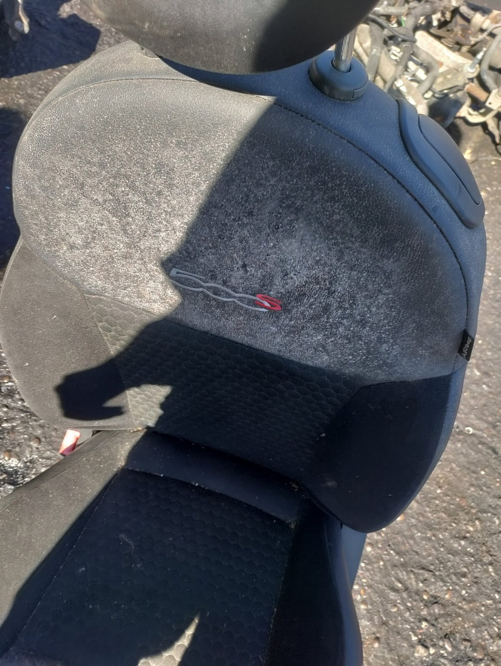 FIAT 500 2014 NSF PASSENGER SIDE FRONT SEAT