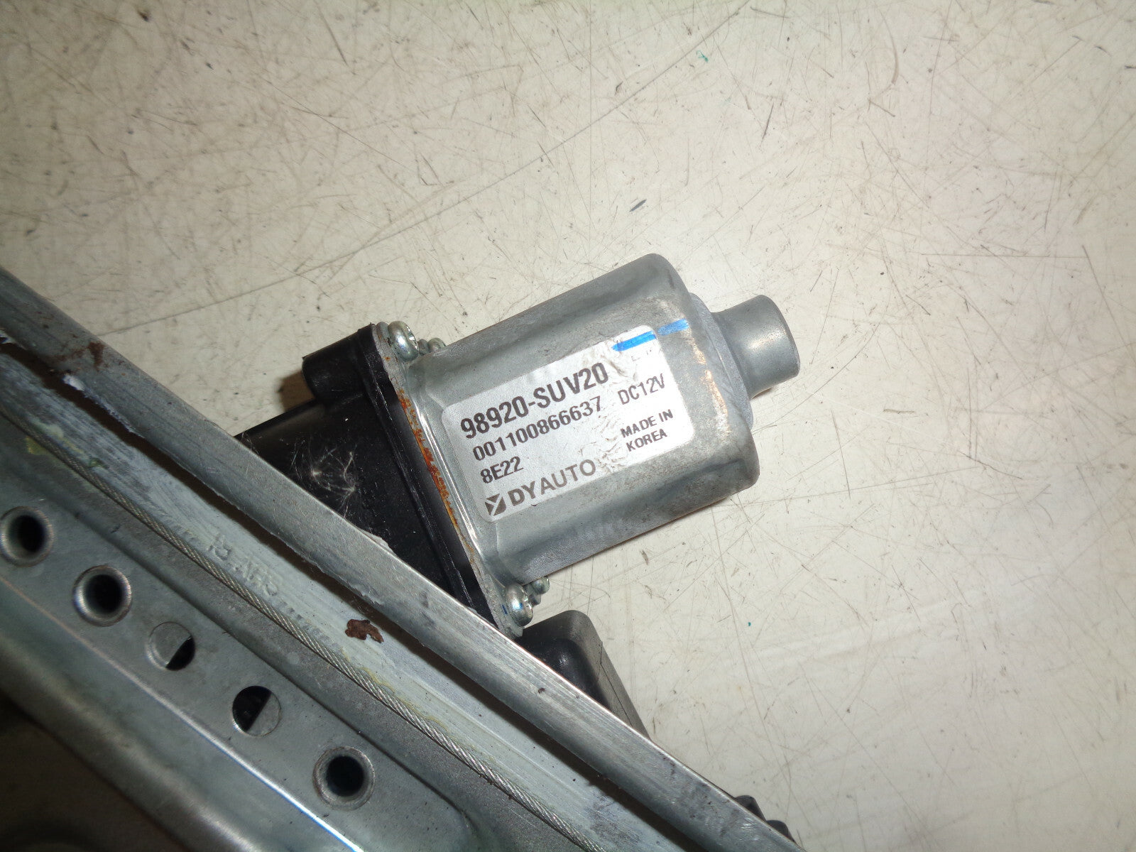 VAUXHALL MOKKA X 2018 NSR PASSENGER SIDE REAR WINDOW MOTOR REGULATOR 98920SUV20