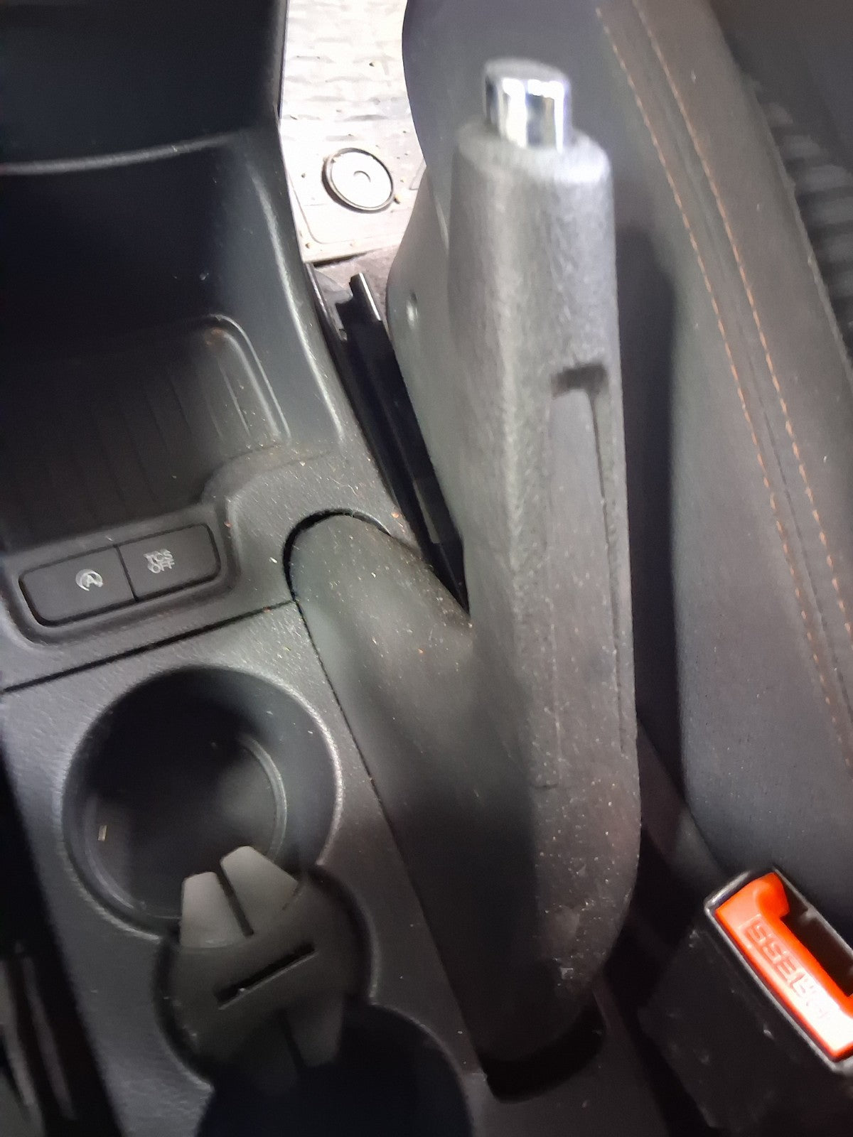 2018 FORD KA + PLUS MK3 MANUAL PARKING HANDBRAKE LEVER MECHANISM