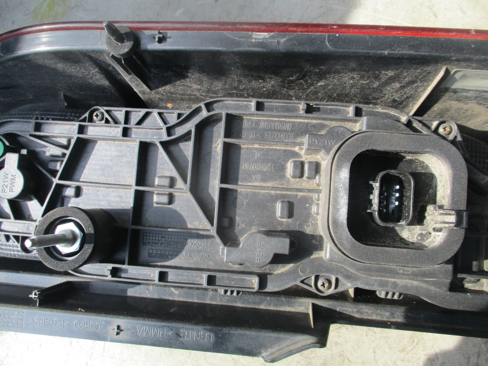 2023 VAUXHALL MOVANO MK3 NSR PASSENGER SIDE REAR LEFT SIDE TAIL LIGHT  20620751