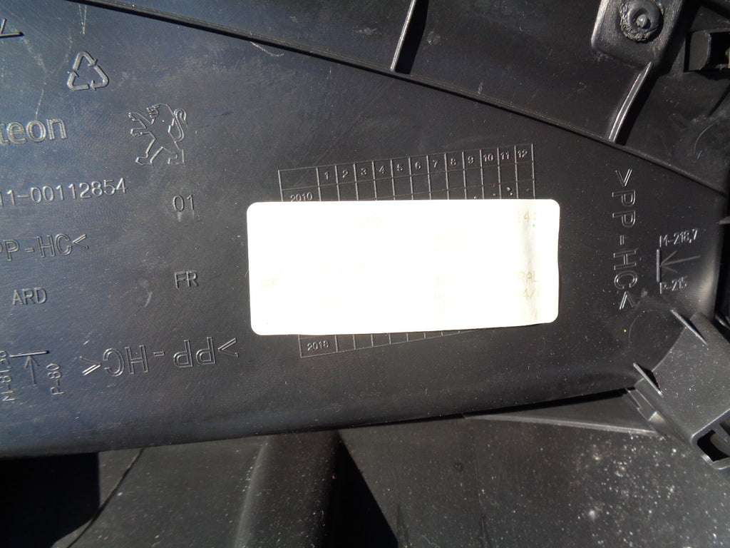 PEUGEOT 208 2014 OSR DRIVER SIDE REAR DOOR DOORCARD