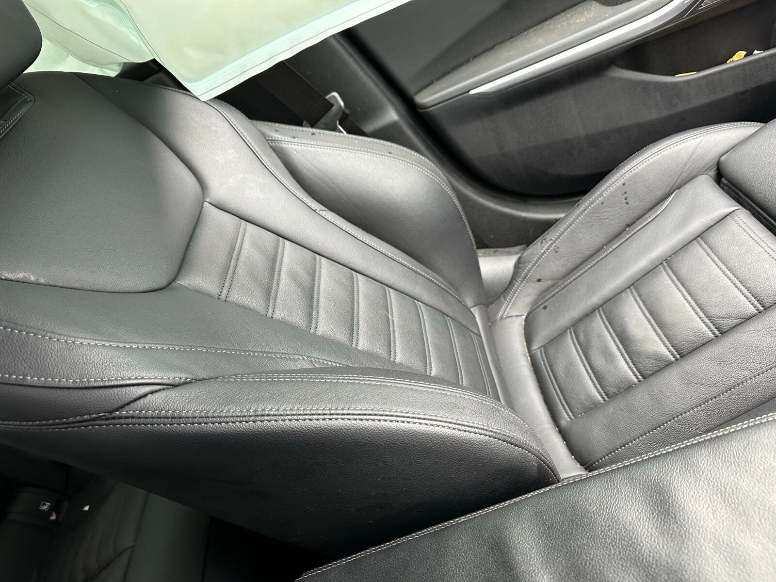 2019 BMW 3 SERIES G20 M SPORT NSF PASSENGER SIDE FRONT LEATHER SEAT BLACK