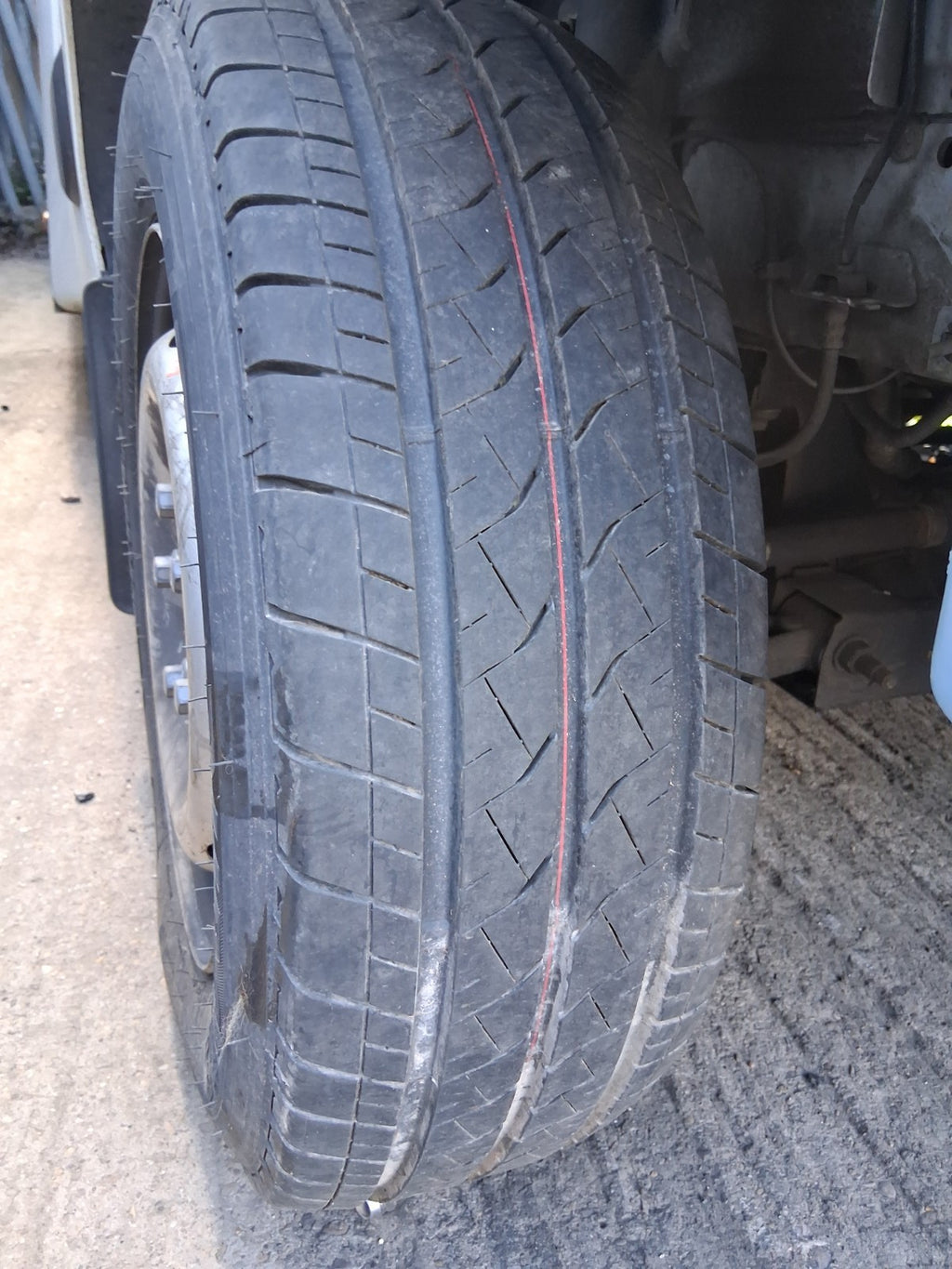 2024 RENAULT MASTER MK3 16 INCH STEEL WHEEL WITH TYRE 225/65R16 REF 1
