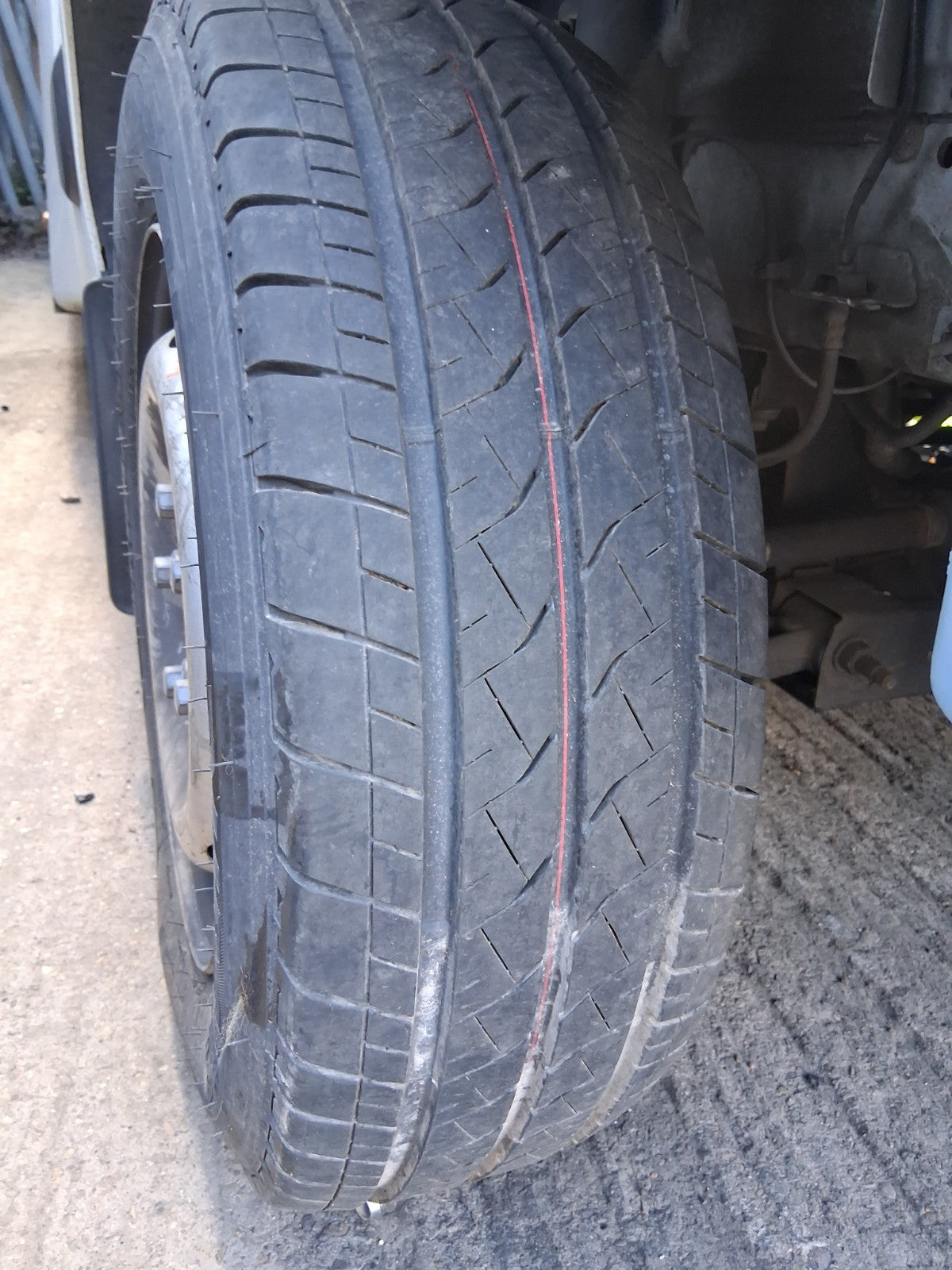 2024 RENAULT MASTER MK3 16 INCH STEEL WHEEL WITH TYRE 225/65R16 REF 1