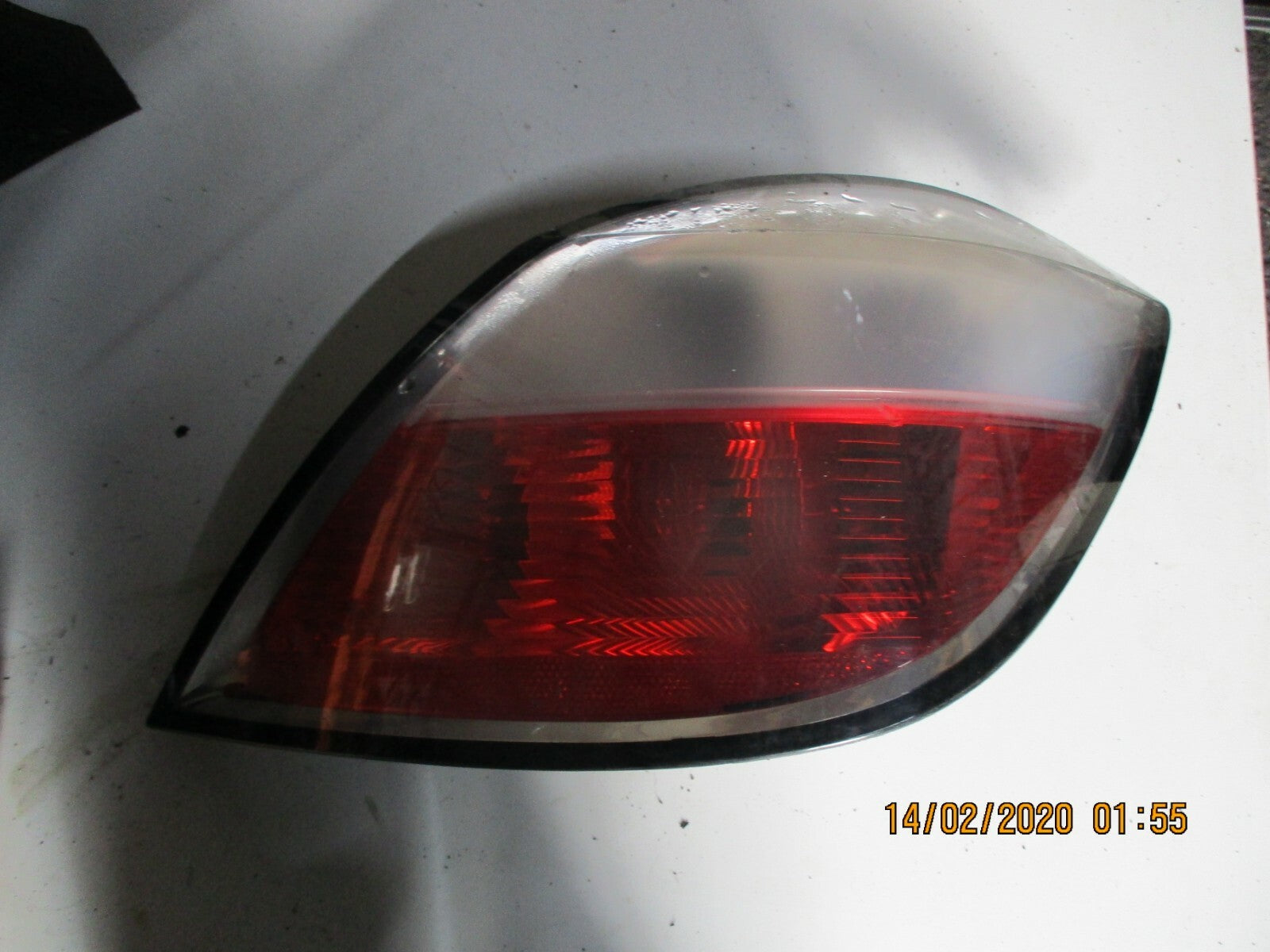 VAUXHALL ASTRA H 2007 OSR DRIVER RIGHT SIDE REAR TAIL LIGHT